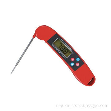 2016 professional design LED Talking Food Thermometer for Cooking BBQ Meat Household